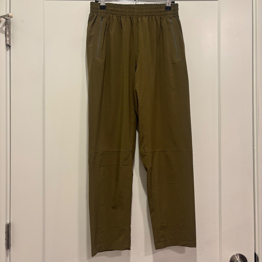 Outdoor Voices Rectrek Pants Olive Green Women XS Hiking Activewear